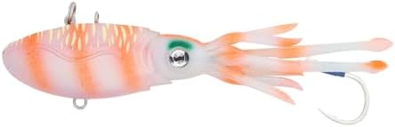 Nomad Design Original Squidtrex Patented Vibrating Fishing Lure - TPE Soft Plastic Lure Bait for Saltwater with Strong BKK Assist Hooks, Fishing Bait that Catches Many Species by NomadDesign