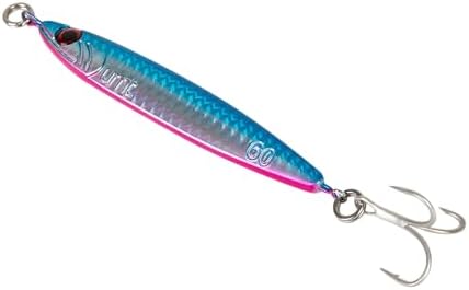 UMT 40g & 60g Multi-Color Saltwater Casting Jigs for Sea Bass, Fluke and Porgy Fishing - Set with Sharp Treble Hooks, Handcrafted - Image 7