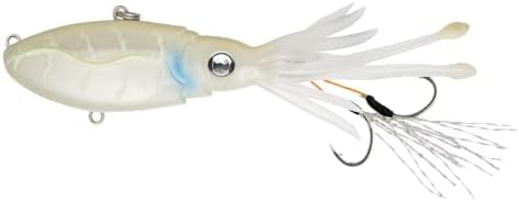 Nomad Design Original Squidtrex Patented Vibrating Fishing Lure - TPE Soft Plastic Lure Bait for Saltwater with Strong BKK Assist Hooks, Fishing Bait that Catches Many Species by NomadDesign