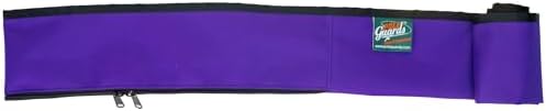 Premium Marine Canvas Fishing Rod Cover Bag Sleeve – Full-Enclosure Rod Protector – Fits One Fishing Rod – Head-to-Head-Zipper Design – Made in USA - Image 2