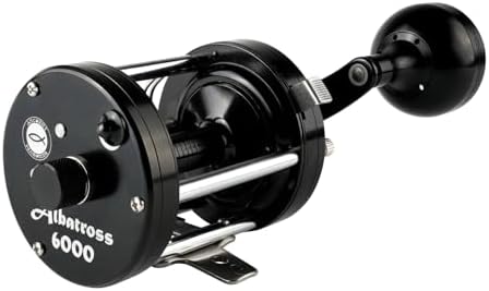 ANCIENT MARINER Albatross 6000 Catfish Reels, Conventional Round Baitcasting Reel by AncientMarinerFishing