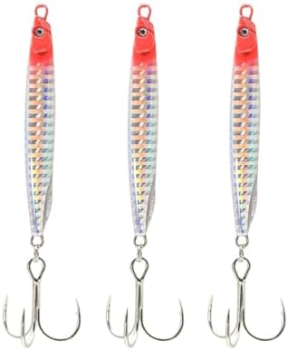 Saltwater Fishing Lures Fishing Jigs Fishing Spoons for Striped bass, Pompano, Spanish Mackerel ，Bluefish by Unknown