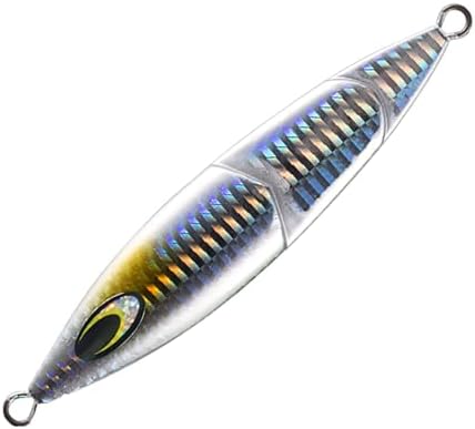 Bassrock Vertical Jigs Luminous Slow Jigging Lure for Saltwater Freshwater Fishing one Piece by Bassrock