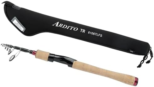 Daiwa ARD6106TLFS-TR ARDITO Telescopic Travel Rod, Sections= Telescopic, Line Wt. = 3-10 by Daiwa