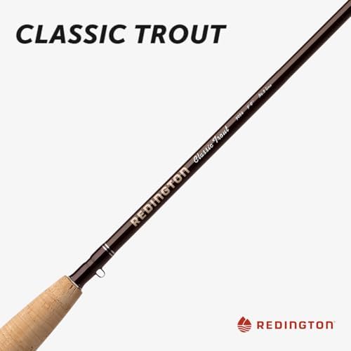 Redington Classic Trout Freshwater Fly Fishing Rod - Moderate Action 4-Piece Fly Rod - Case Included - Image 2