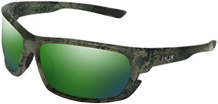HUK Sunglasses, Polarized Lens Eyewear with Performance Frames, Fishing, Sports & Outdoors Sunglasses by HUK