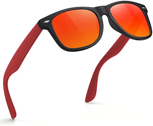 FEIDUSUN Sunglasses Men Polarized Sunglasses for Mens and Womens,Black Retro Sun Glasses Driving Fishing UV Protection by BlackDiamond