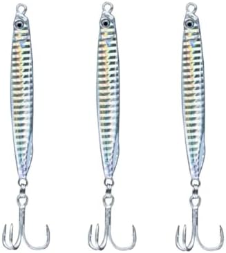 Saltwater Fishing Lures Fishing Jigs Fishing Spoons for Striped bass, Pompano, Spanish Mackerel ，Bluefish by Unknown