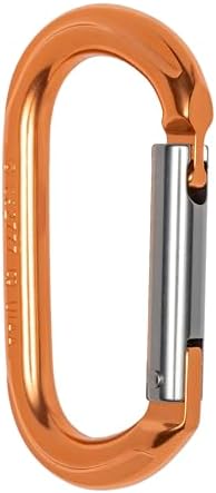 Oval Aluminum Carabiner Straight Gate Keylock 7kN - Image 5