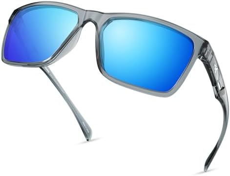 KastKing FlatRock Polarized Sport Sunglasses for Men & Women, UV Protection by KastKing