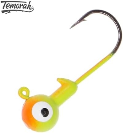 Fishing Lures Jig Heads,Ball Heads 1/32oz-1oz,Sharp Fishing Hooks for Freshwater or Saltwater - Image 2