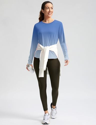 G Gradual Women's Sun Shirts UPF 50+ Long Sleeve Workout Hiking Tops - Image 3