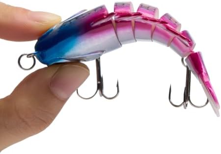 BASSDASH SwimPanfish Multi Jointed Bluegill Bass Fishing Lure Swimbaits - Image 3