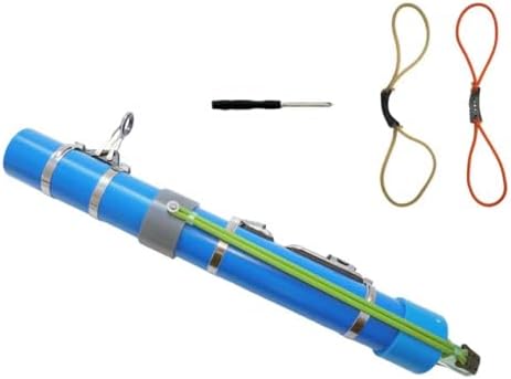 Catapult Fishing Rod, Heavy-Duty Durable Slingshot Fishing Pole for Freshwater & Saltwater, Portable Travel Lure Launcher, Great Outdoor for Anglers, by KingKatch