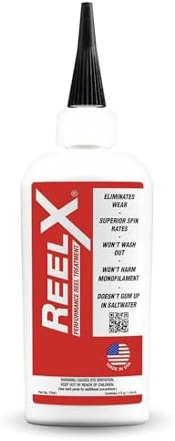 ReelX Fishing Reel Lubricant, Extreme-Pressure Anti-Corrosion Oil for Bearings, Spinning, Baitcasting, Spincast, Fly, Trolling & Electric Reels, Smooth Casting Saltwater Freshwater Protection, 4 oz by CorrosionX