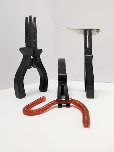 for Hooking Worms, Minnows, Leeches and More, No-Touch Bait Tool, Finger Protection, Winter-Glove Friendly by Unknown
