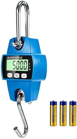 Digital Hanging Scale, 1100lb/500kg Crane Scale by DROSOKING