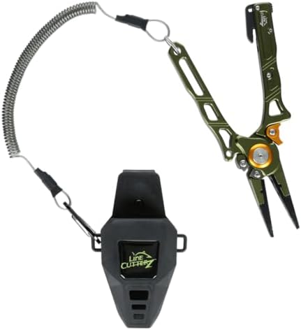 LINE CUTTERZ Fishing Pliers, Ceramic Braid Cutter & Hook Remover, Saltwater - Image 3