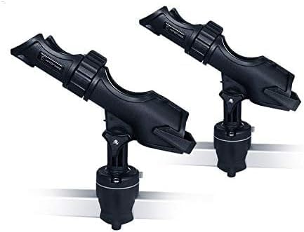 HITORHIKE Fishing Rod Holder Universal Fit Kit Allows for 360-degree Adjustment Kayak Fishing Boat Powerlock Rod Holder by HITORHIKE