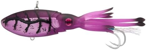 Nomad Design Original Squidtrex Patented Vibrating Fishing Lure - TPE Soft Plastic Lure Bait for Saltwater with Strong BKK Assist Hooks, Fishing Bait that Catches Many Species by NomadDesign