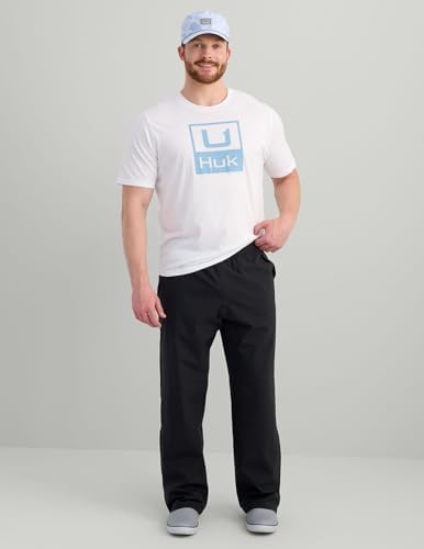 HUK Men's Storm Rain Pant 2.0, Waterproof, Windproof, Breathable Fishing and & Outdoor Gear - Image 3