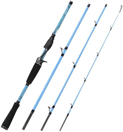Fiblink Travel Fishing Rod,Spinning Rod & Casting Rod 5'6"/6'/6'6"/7'/7'6" - Image 2