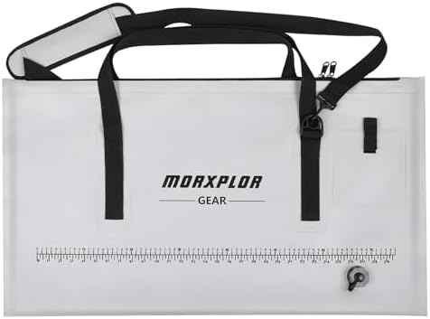 MORXPLOR Fish Bag Heavy Duty Tournament Fishing Weigh in Bag 19x34 inches by MORXPLOR
