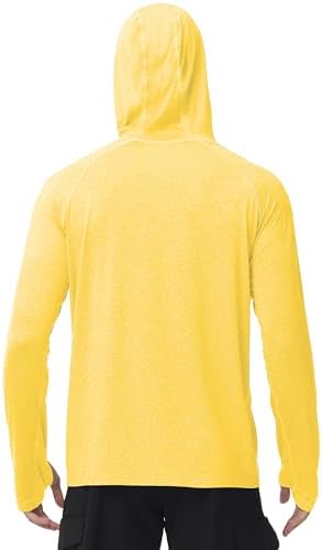Roadbox Men's UPF 50+ Fishing Shirts, Long Sleeve UV Sun Protection Hoodie - Image 3
