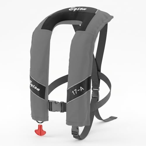 Automatic Inflatable Life Jacket, Preserver PFD for Kids,Life Vest for Kid,Supports Weight up to 160 pounds(YSH725) by NAUTISHIELD