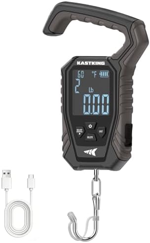 KastKing Weighmaster Digital Fish Scale with Lip Gripper, Black by KastKing