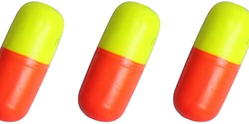 Dr.Fish 30 Pack Fishing Rig Floats Pompano Floats Walleye Rig Lure Making Accessories Surf Fishing Foam Snell Bobbers by DrFish