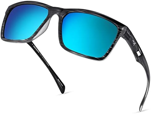 KastKing FlatRock Polarized Sport Sunglasses for Men & Women, UV Protection by KastKing