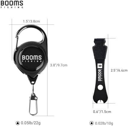 Booms Fishing FC2 Fishing Knot Tying Tool, Fly Fishing Line Cutter, Fishing Clippers with Retractor - Image 5
