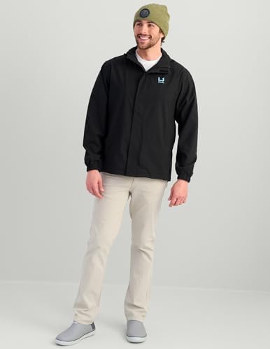 HUK Men's Storm Heavy Duty Rain Jacket 2.0, Waterproof, Windproof, Breathable Rain Coat for Fishing and Outdoor Activities - Image 2