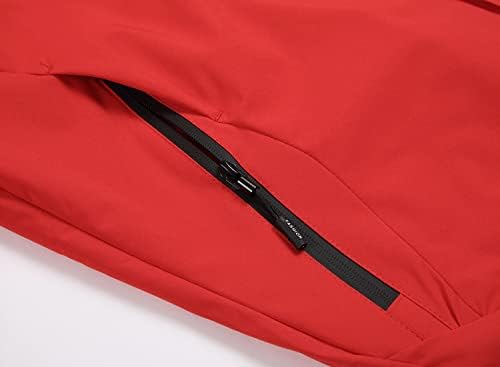 Men's Lightweight Waterproof Rain Jacket,Shell Hooded Outdoor Raincoat Hiking Windbreake jacket - Image 6