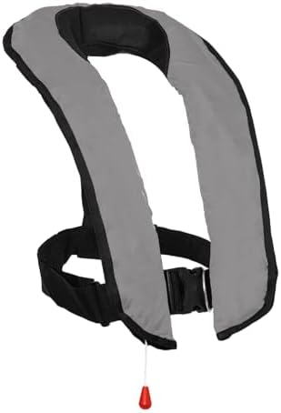 Automatic Inflatable Life Jacke for Adults| Supports up to 330 lbs | Life Vest for Adults| Inflatable PFD Vest Adult| Outdoor Water Sports. by NAUTISHIELD
