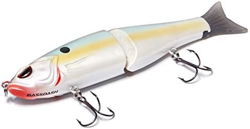 Bassdash SwimShad Glide Baits Jointed Swimbait Bass Pike Salmon Trout Muskie Fishing Lure - Image 6