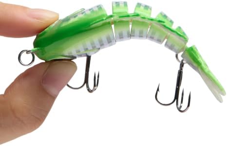 BASSDASH SwimPanfish Multi Jointed Bluegill Bass Fishing Lure Swimbaits - Image 3
