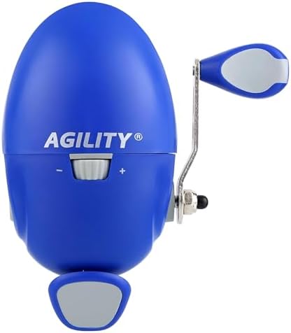 Shakespeare Agility Spincast Fishing Reel, Ultra-Ergonomic Design, Soft-Touch Handle Knobs, Pre-spooled with Stren Line - Image 4
