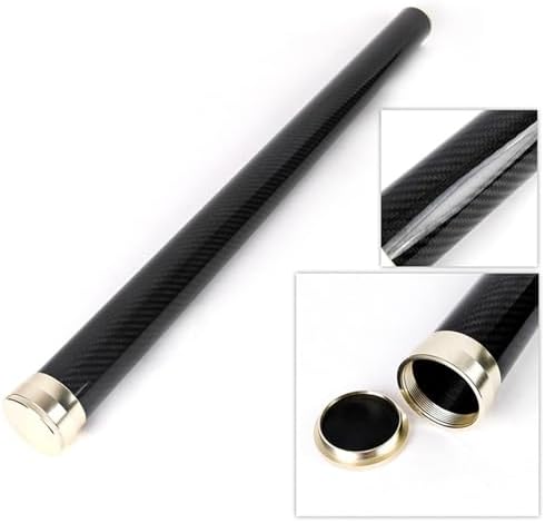 Fishing Rod Tube Travel Case Portable Fishing Carriers Case with Aluminum Covers Fit 9ft 10ft Fly Carbon Fiber Rod Protector for Travel - Image 2