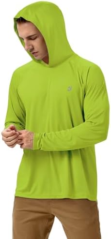 Roadbox Mens Fishing Sun Hoodie, Long Sleeve UPF 50+ UV Protection Shirts - Image 3
