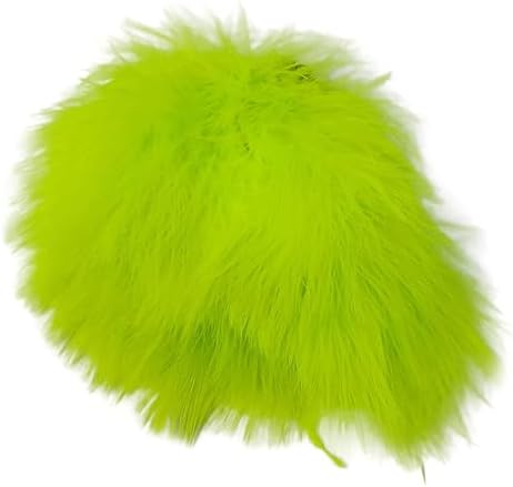 Creative Angler Strung Marabou Bird Feathers for Tying Fly Fishing Flies - Fly Tying Accessories - Perfect Choice for Tail & Wings and Easy to Tie On The Lure by CreativeAngler