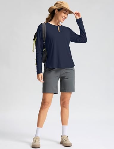 G Gradual Women's Sun Shirts UPF 50+ Long Sleeve Workout Hiking Tops - Image 3
