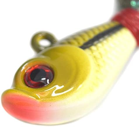 KMUCUTIE 5 pcs bucktail Jigs Saltwater or Freshwater Bait,for bass flounder fluke Striper Fishing Lure - Image 5