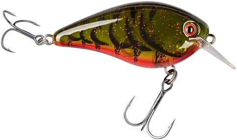 Strike King KVD 1.5 Hard Knock Fishing Lure, 3/8 oz, 3D Lifelike Eyes by StrikeKing
