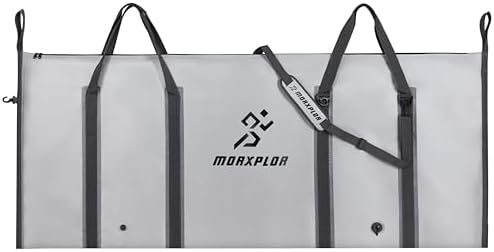 MORXPLOR Insulated Fish Cooler Bag for Fishing 41x17 47x17In 50x20In 60x24 72x30 80X40 Inches,Large Insulated Fish Kill Bag,Fishing Catch Bag Cooler with Water-resistant Zipper by MORXPLOR