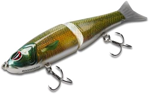 Bassdash SwimShad Glide Baits Jointed Swimbait Bass Pike Salmon Trout Muskie Fishing Lure - Image 6
