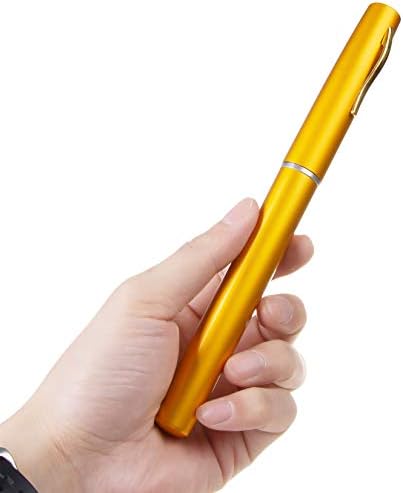 Saim Fishing Rod 36In(3Ft) Mini Portable Pocket Aluminum Alloy Fish Rod Pen - Great Gift for Father Husband Man Son - Image 4
