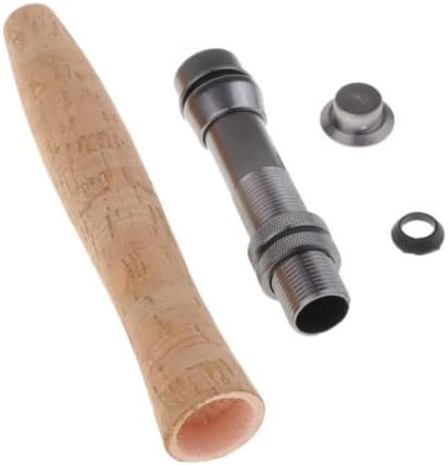 TEAMWILL Fly Fishing Rod Handle Composite Cork Grip Rod Building and Seat Set - Image 2