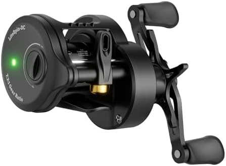 Colorful Baitcasting Fishing Reel Portable Rotates with Electronic Charging for Smooth Casting Colorful Baitcasting by Unknown